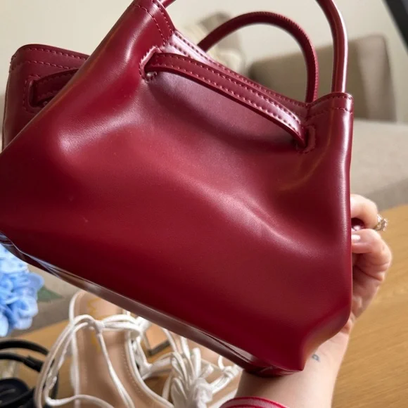 NWOT - JW PEI Hana Mini Tote Bag in Claret - Picture 12 of 14